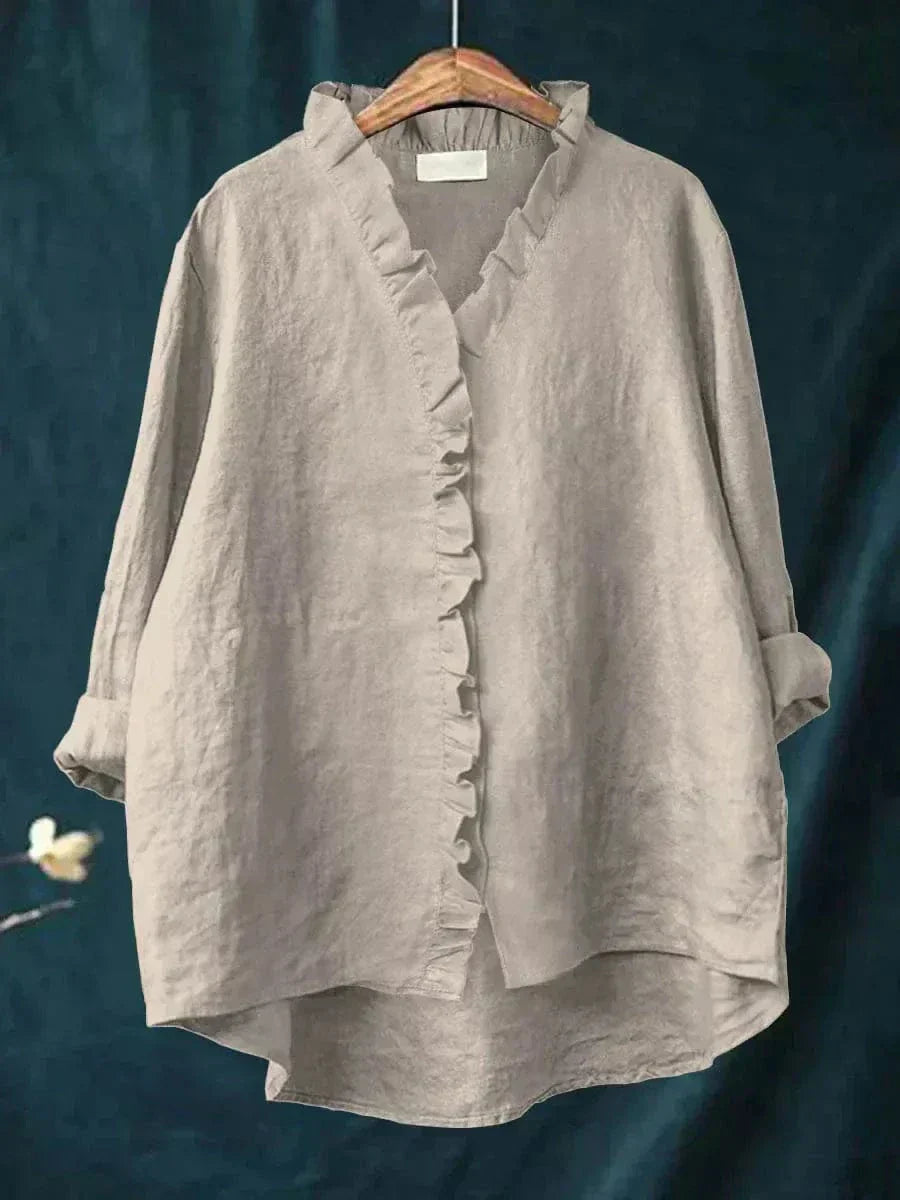 Isabella™ - Classic Ruffle Shirt