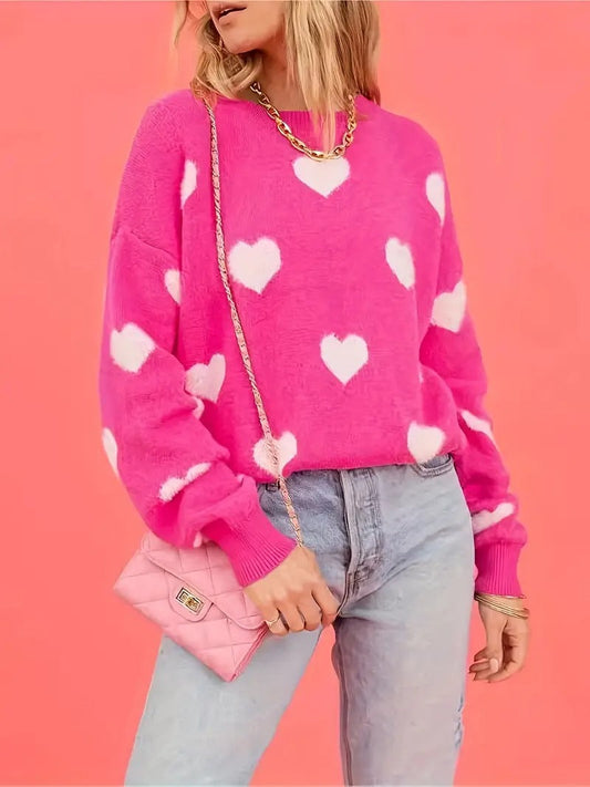 Happy Hearts Sweater | Together Against Breast Cancer
