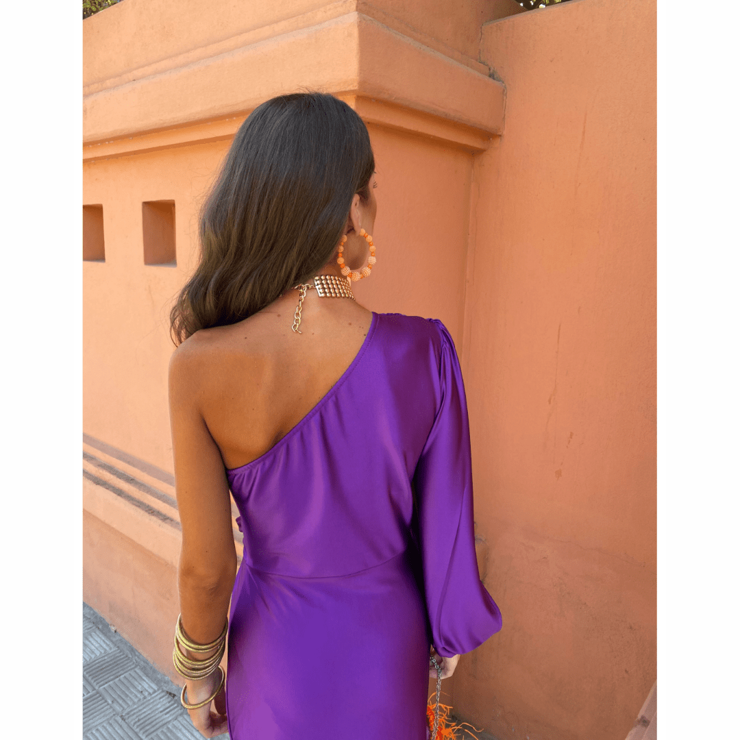 Amaris™ One-Shoulder Evening Dress
