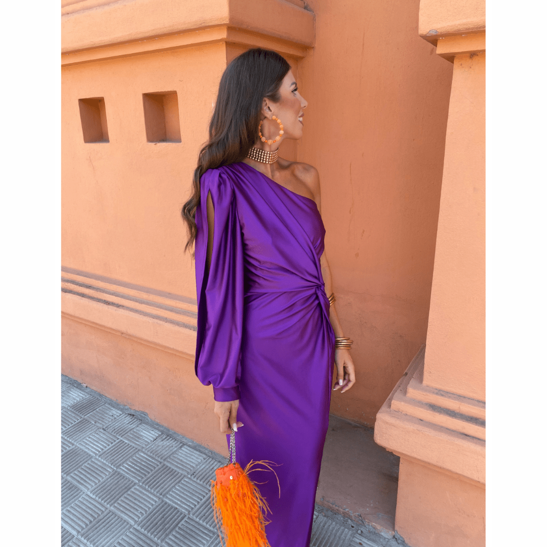 Amaris™ One-Shoulder Evening Dress