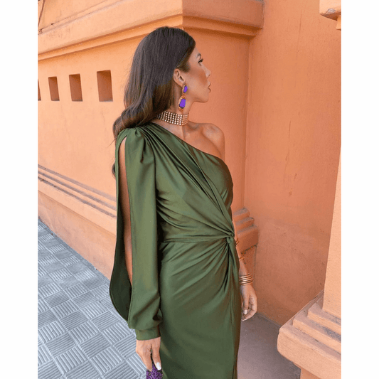 Amaris™ One-Shoulder Evening Dress