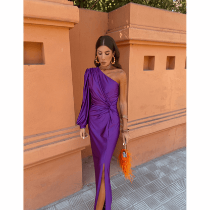 Amaris™ One-Shoulder Evening Dress