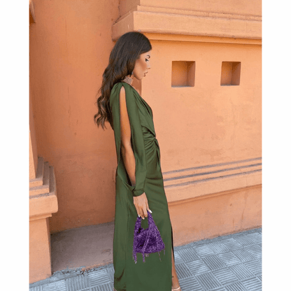 Amaris™ One-Shoulder Evening Dress