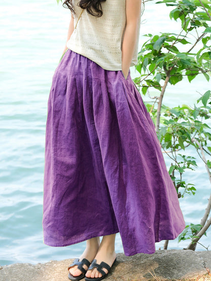 Elara™ Flowing Plus Size Skirt