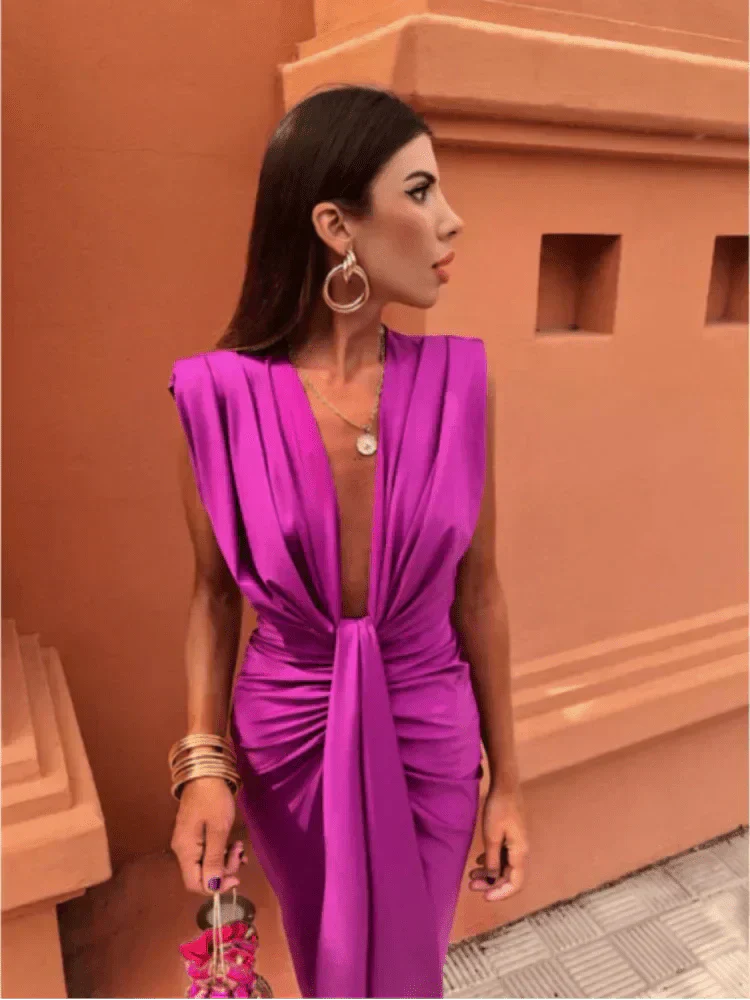 Cordelia™ Ruched Maxi Dress