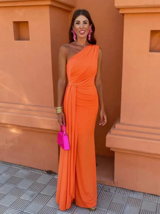Amaranta™ One-Shoulder Maxi Dress