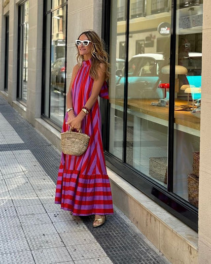 Sol™ Striped Maxi Dress