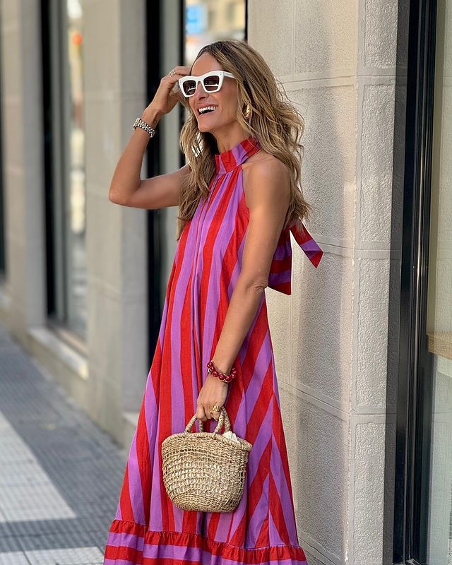 Sol™ Striped Maxi Dress