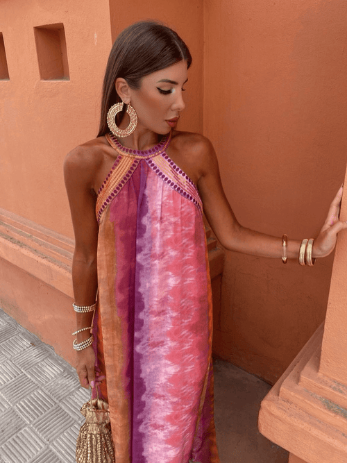 Selinda™ Gradient Halter Maxi Dress