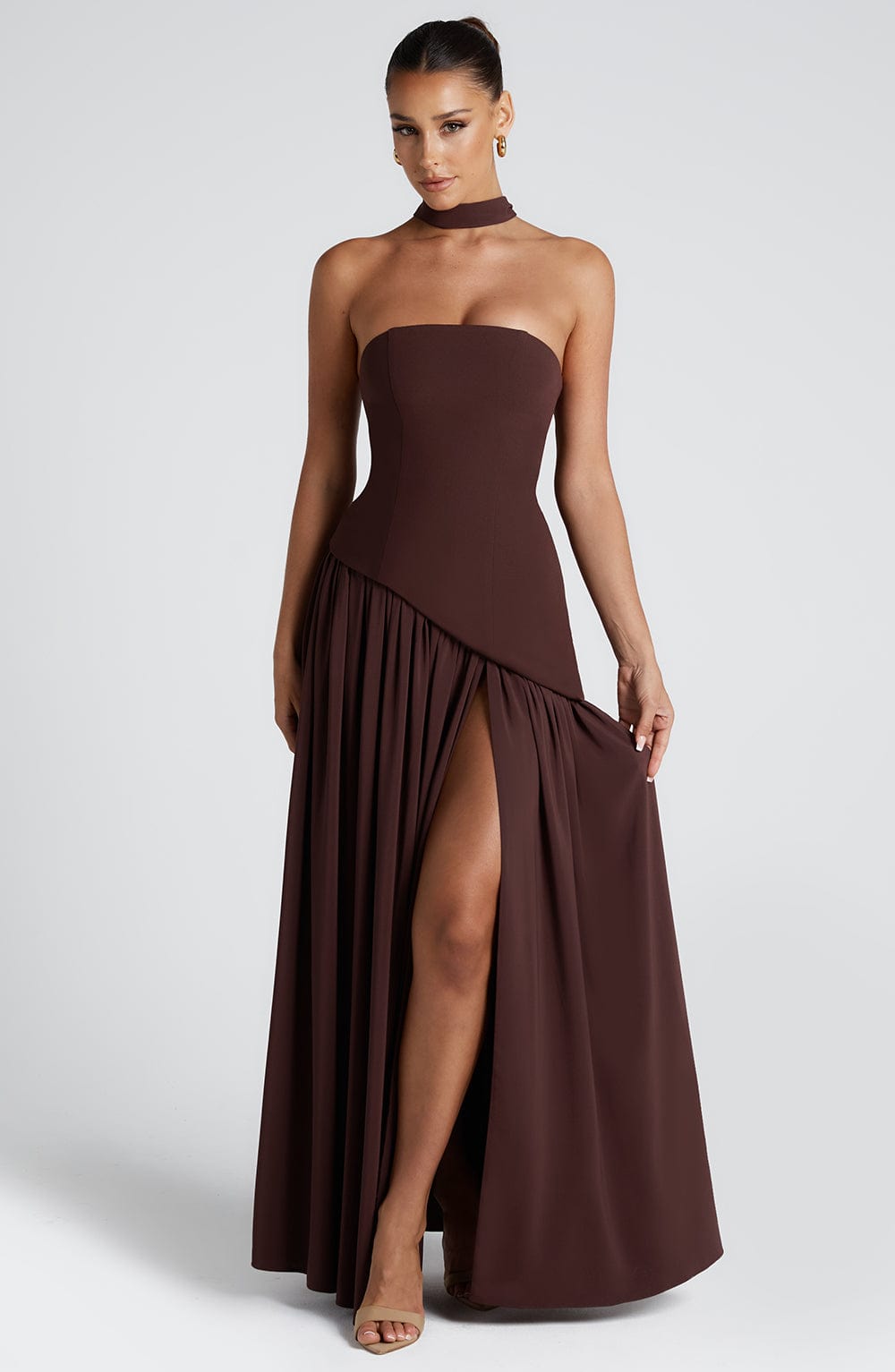 Tessa™ - High Slit Maxi Dress
