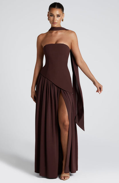 Tessa™ - High Slit Maxi Dress
