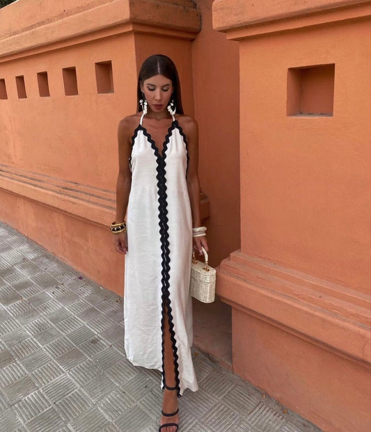 Seraphina™ Contrast Maxi Dress