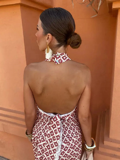 Maricela™ Boho Halter Two-Piece Set
