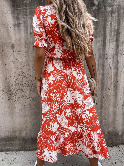 Nia™ – Floral Midi Dress for Women