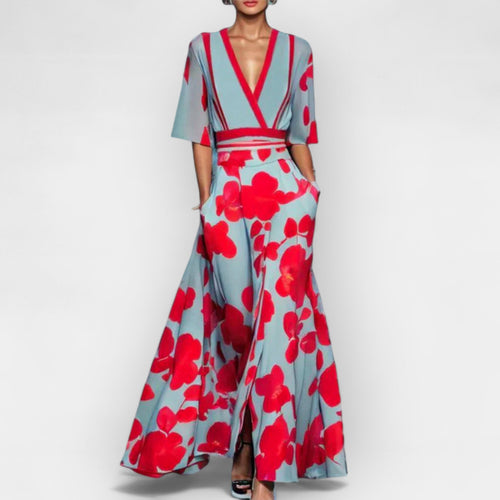 Jennifer™ - Wrap Maxi Dress