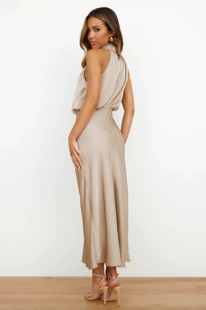 Seraphina™ Satin Midi Dress