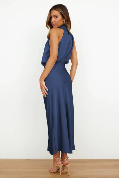 Seraphina™ Satin Midi Dress
