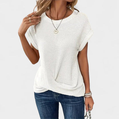 Ariella™ Knot Front T-Shirt
