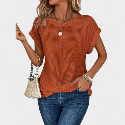 Ariella™ Knot Front T-Shirt