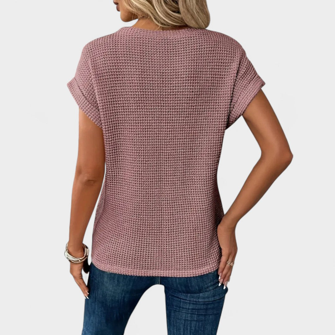 Ariella™ Knot Front T-Shirt