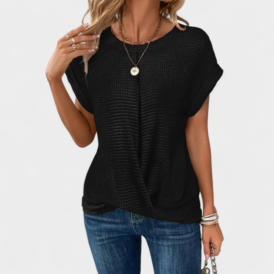 Ariella™ Knot Front T-Shirt