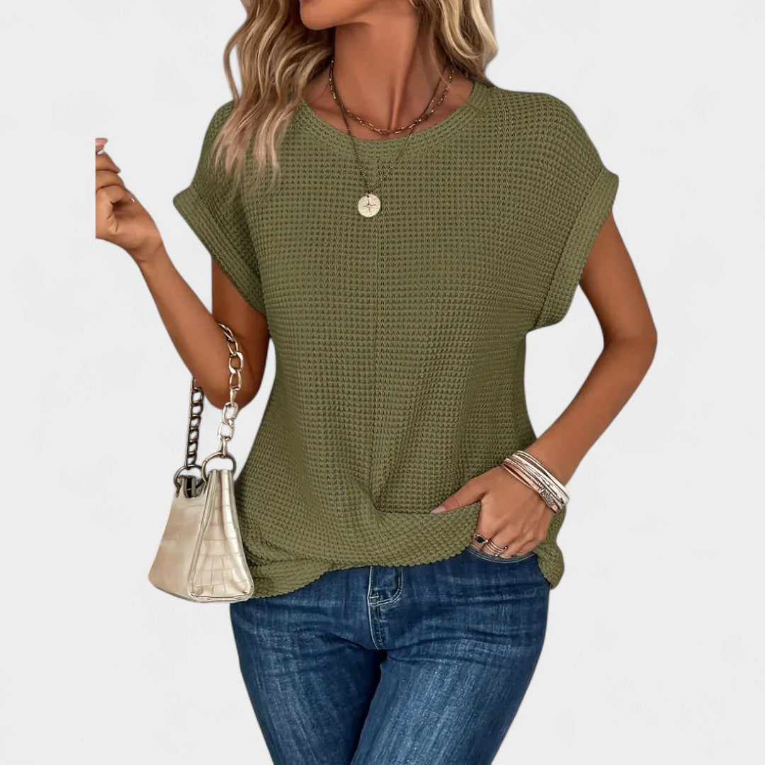 Ariella™ Knot Front T-Shirt