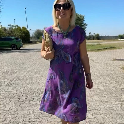 Agnes™ Paisley Print Summer Dress