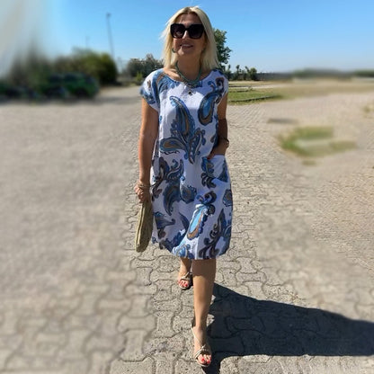Agnes™ Paisley Print Summer Dress