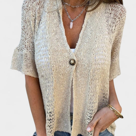Imara™ Knit Open-Front Cardigan