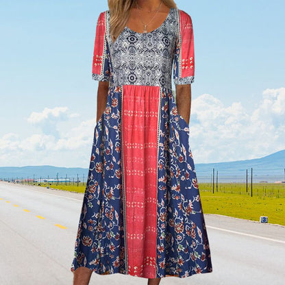 Rebecca™ - Bohemian Print Dress