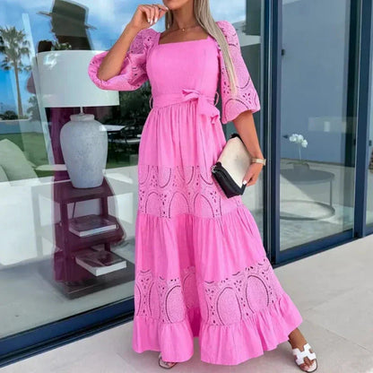 Rosabella™ Elegant Lace Maxi Dress