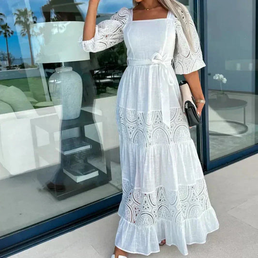 Rosabella™ Elegant Lace Maxi Dress