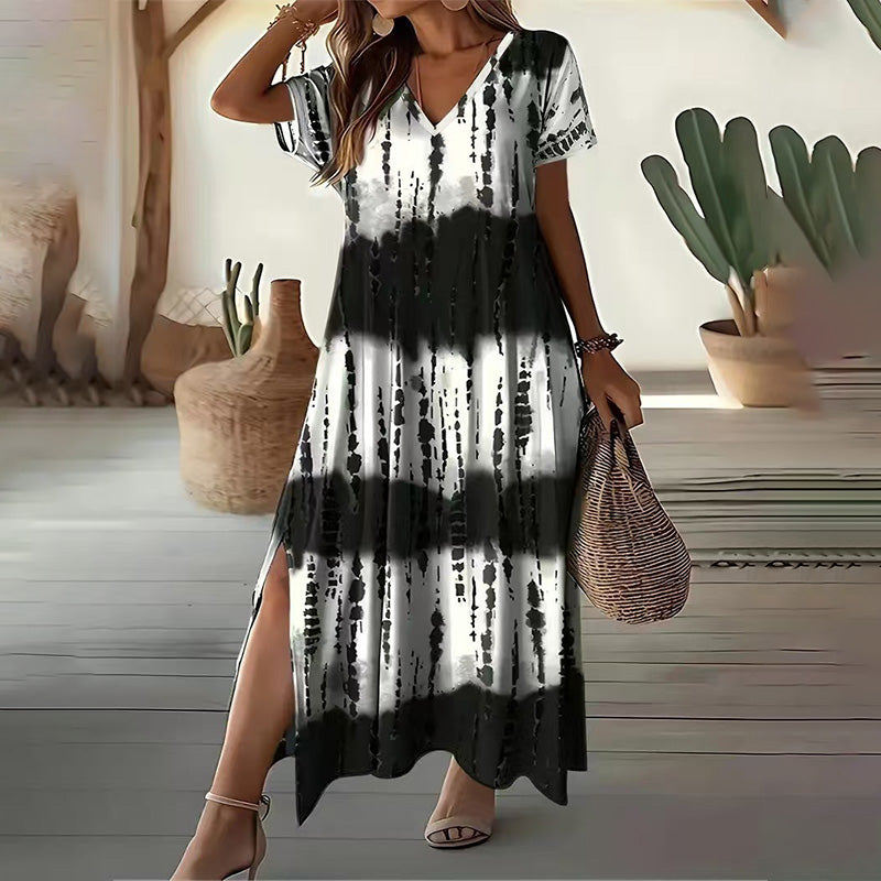 Vea™ – Casual V-Neck Dress