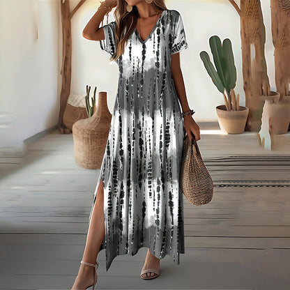 Vea™ – Casual V-Neck Dress