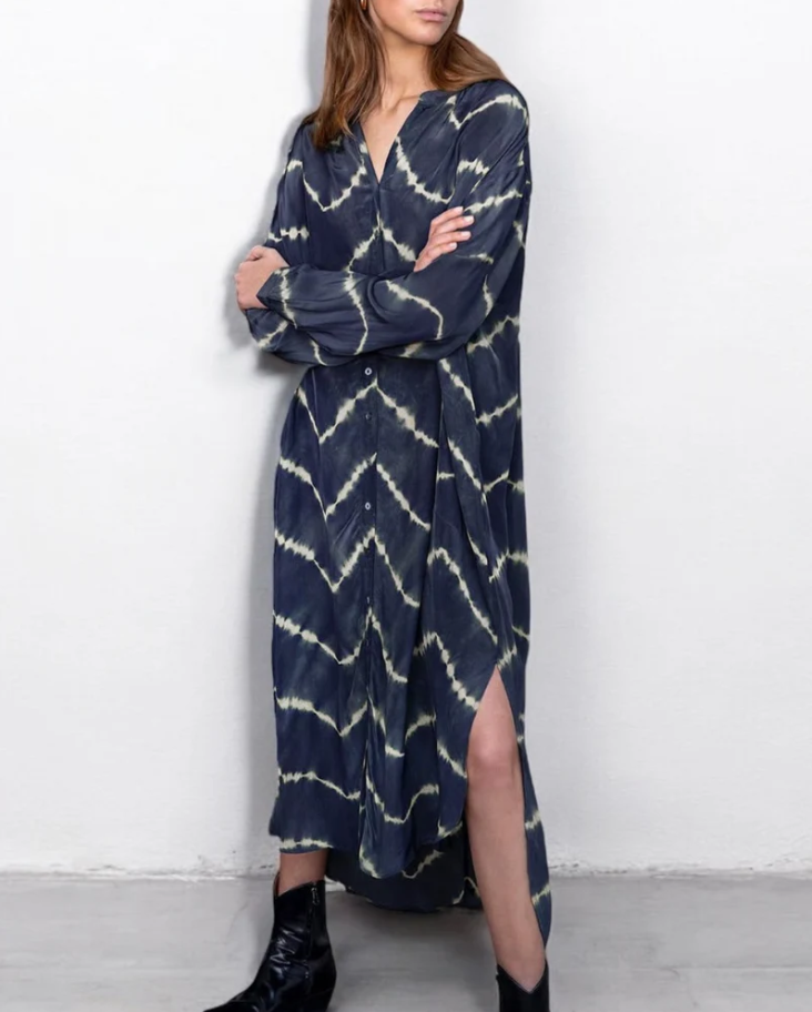 Exa™ Boho Shirt Dress