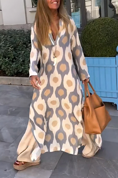 Maelis™ Printed Maxi Dress