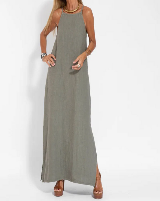 Loisa™ Linen Maxi Dress