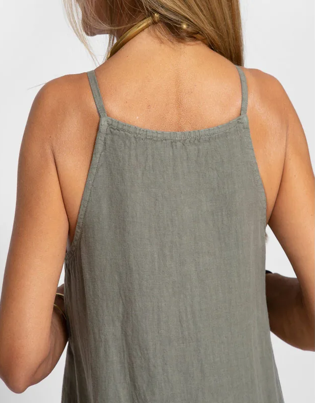 Loisa™ Linen Maxi Dress