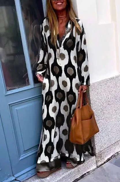 Maelis™ Printed Maxi Dress