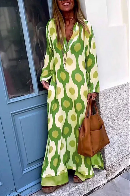 Maelis™ Printed Maxi Dress