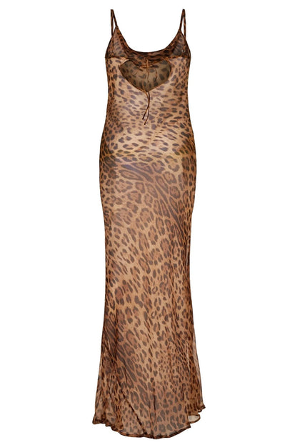 Maricela™ Leopard Maxi Dress