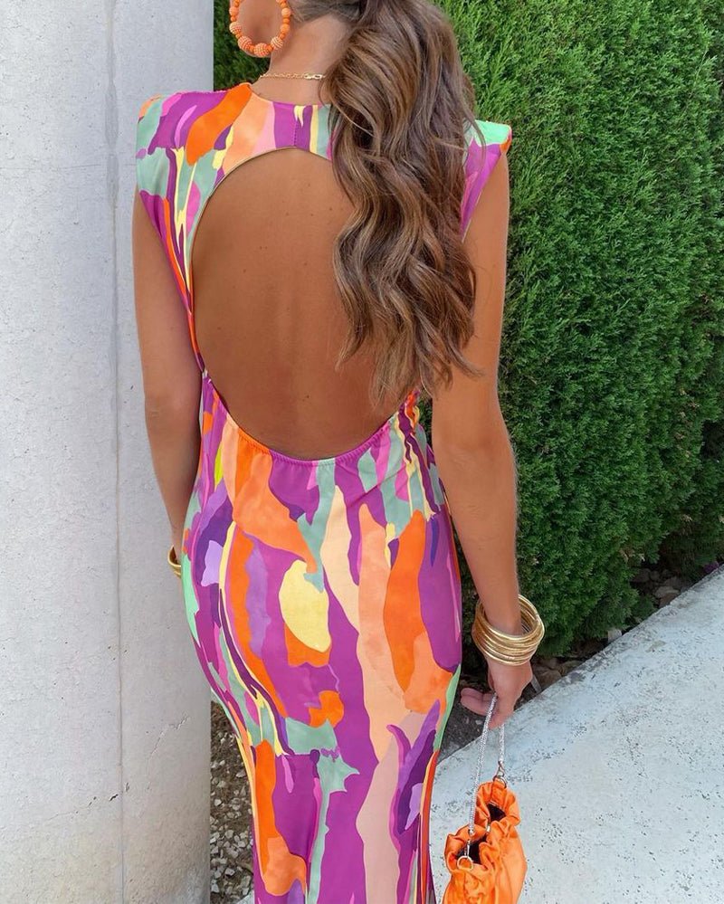 Seraphina™ Abstract Maxi Dress