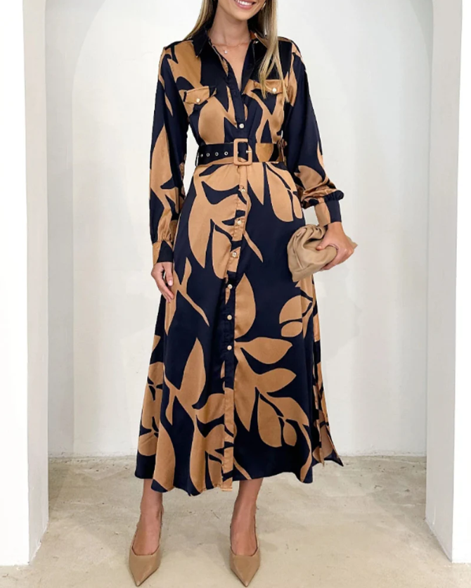 Paloma™ Belted Shirt Dress