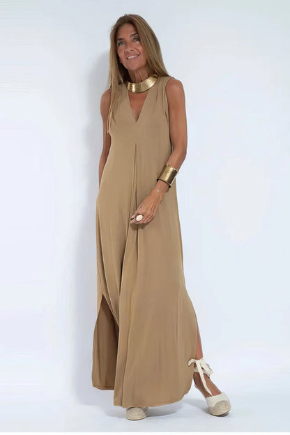 Nancy™ Sleeveless Maxi Dress