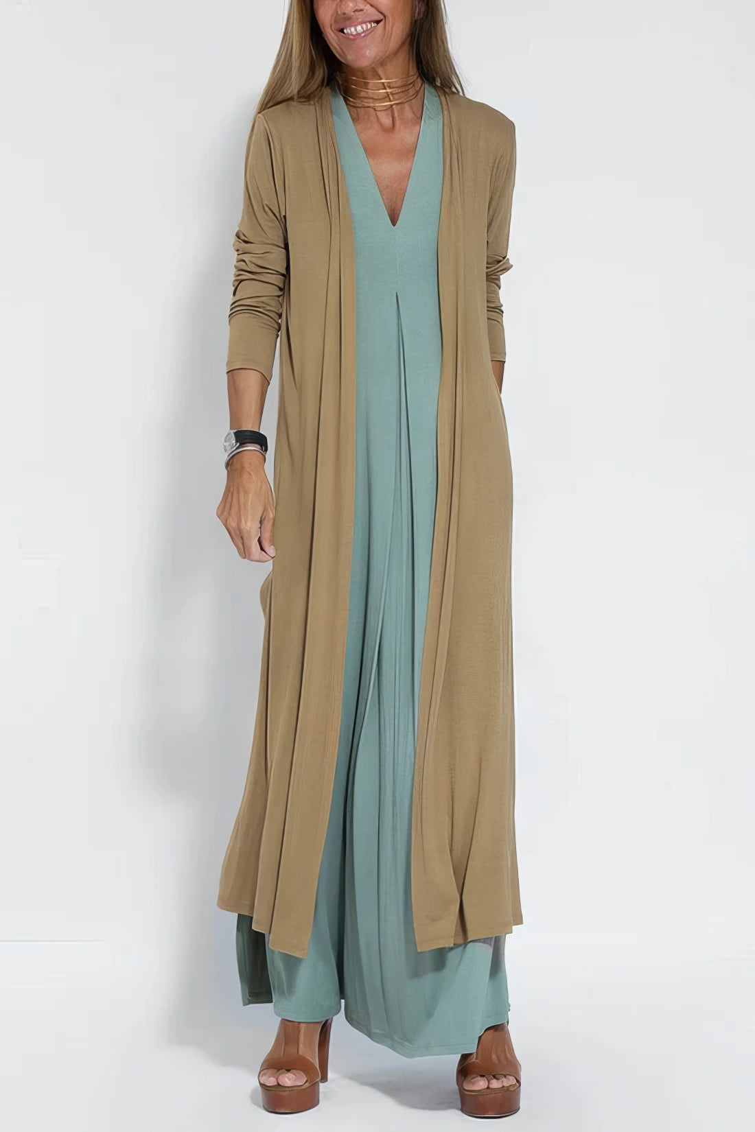 Nancy™ Sleeveless Maxi Dress