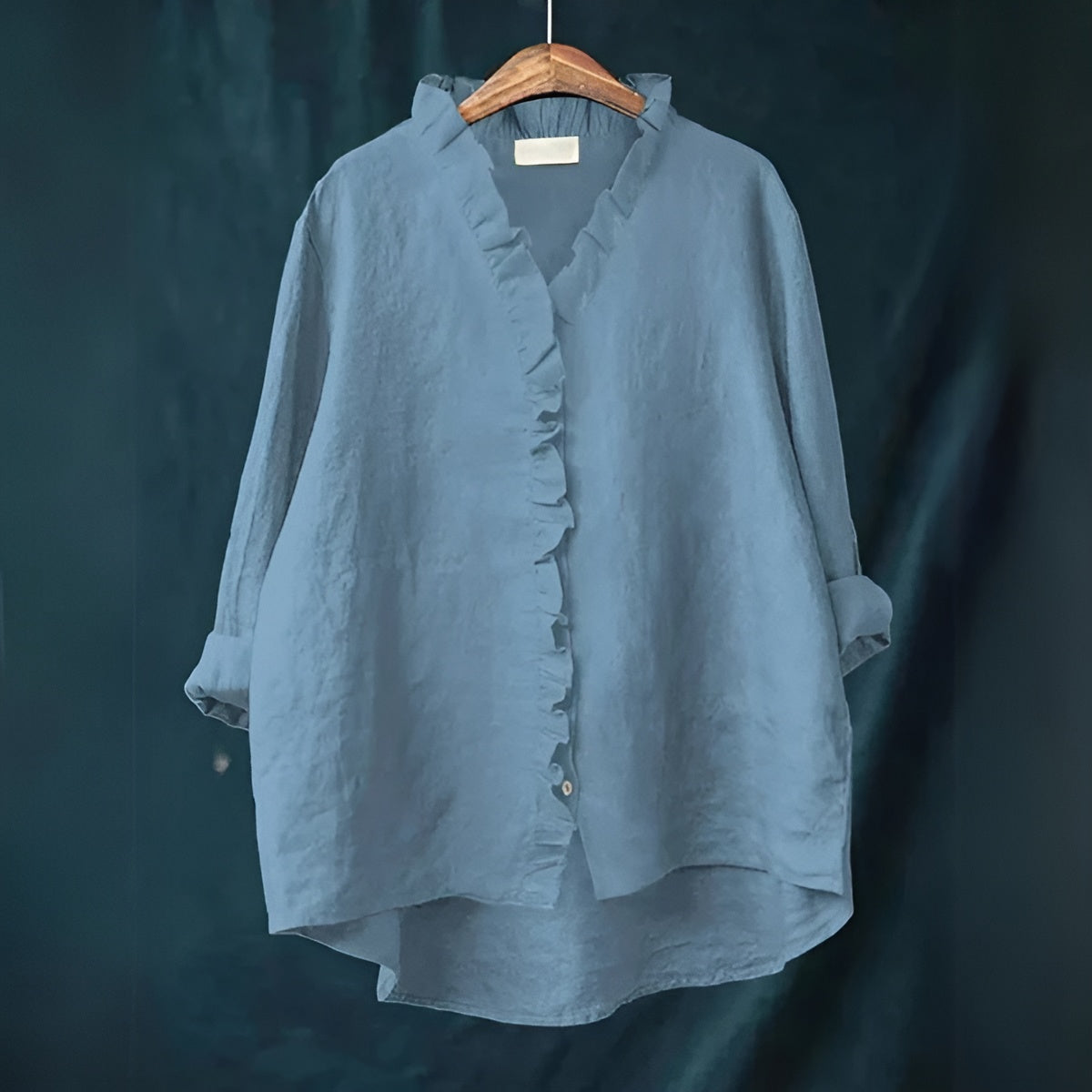 Alana™ - Casual Ruffle Detail Shirt