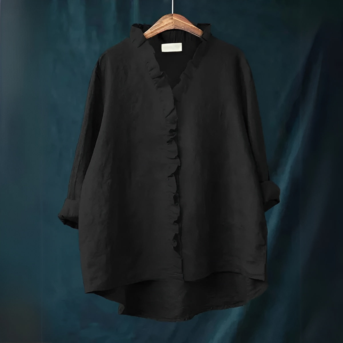 Alana™ - Casual Ruffle Detail Shirt