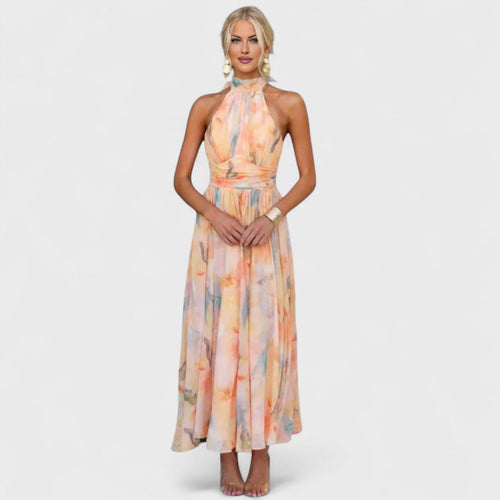 Felicia™ – Floral Halter Dress